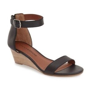 Lucky Brand Women’s Wedges black size 6.5M EUC
